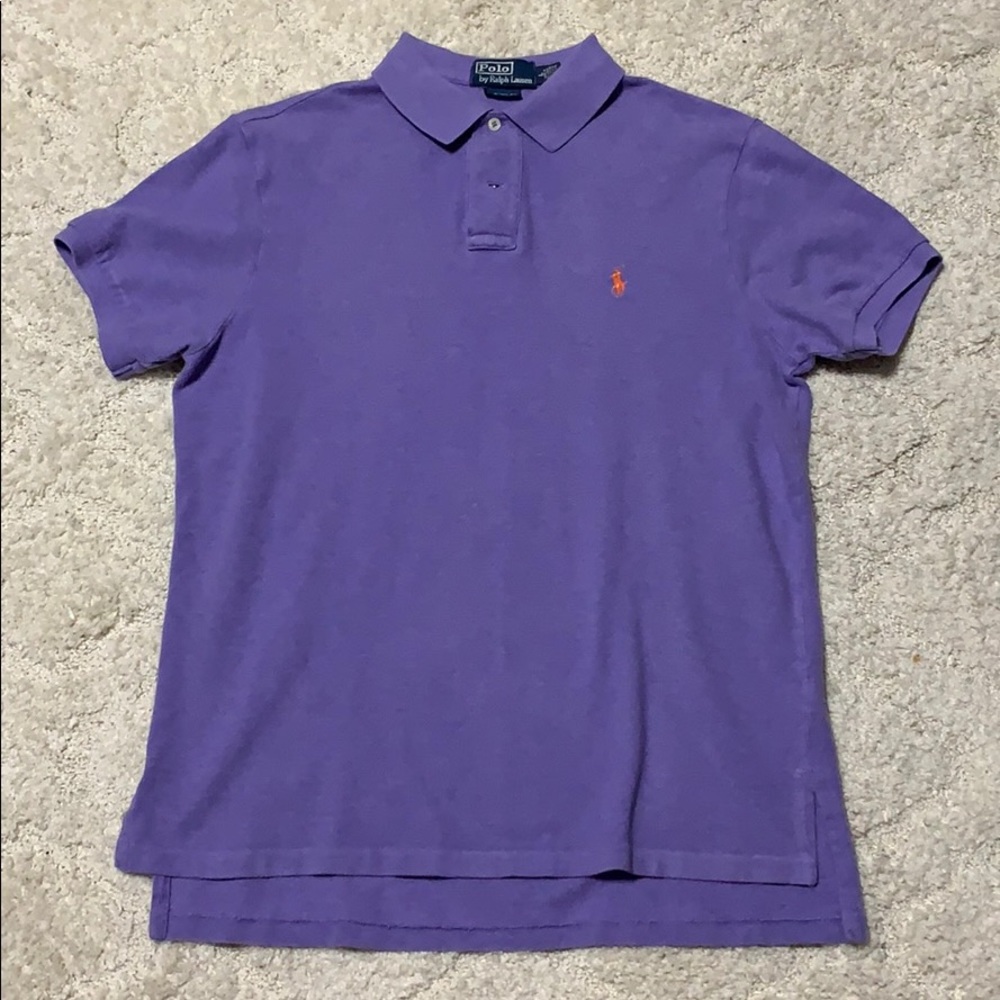 Polo by Ralph Lauren Knit Shirt Size L Custom Fit